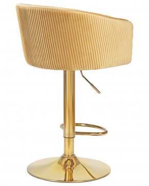Стул барный DOBRIN DARCY GOLD, песочный велюр (1922-3) в Можге - mozhga.ok-mebel.com | фото 4