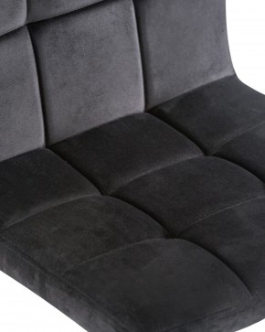 Стул барный DOBRIN DOMINIC, черный велюр (MJ9-101) в Можге - mozhga.ok-mebel.com | фото 7