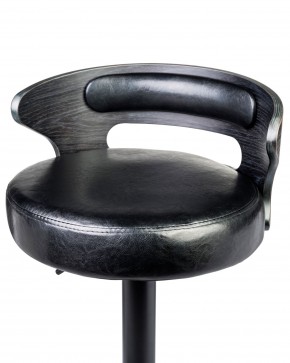 Стул барный DOBRIN FRED BLACK, чёрное дерево, чёрный в Можге - mozhga.ok-mebel.com | фото 6