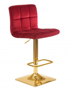 Стул барный DOBRIN GOLDIE, бордовый велюр (MJ9-43) в Можге - mozhga.ok-mebel.com | фото 2