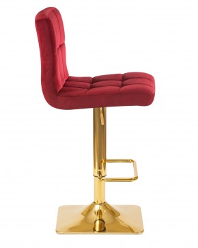 Стул барный DOBRIN GOLDIE, бордовый велюр (MJ9-43) в Можге - mozhga.ok-mebel.com | фото 3