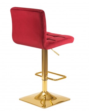 Стул барный DOBRIN GOLDIE, бордовый велюр (MJ9-43) в Можге - mozhga.ok-mebel.com | фото 4