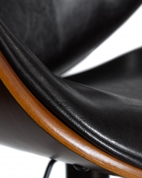 Стул барный DOBRIN JACK BLACK, цвет черный глянец PU ABD 002 в Можге - mozhga.ok-mebel.com | фото 9