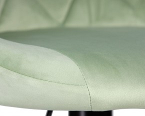Стул барный DOBRIN LOGAN BLACK, мятный велюр (MJ9-87) в Можге - mozhga.ok-mebel.com | фото 7