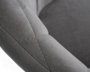 Стул барный DOBRIN LOGAN BLACK, серый велюр (MJ9-75) в Можге - mozhga.ok-mebel.com | фото 8