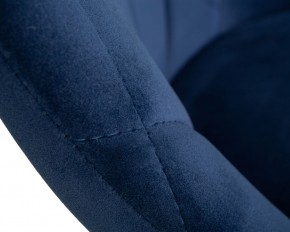 Стул барный DOBRIN LOGAN BLACK, синий велюр (MJ9-117) в Можге - mozhga.ok-mebel.com | фото 10