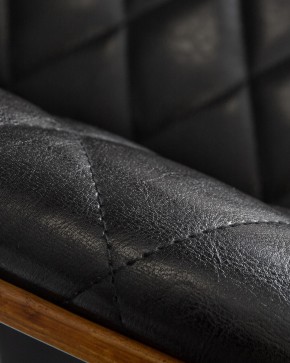 Стул барный DOBRIN MORGAN, цвет черный глянец PU ABD 002 в Можге - mozhga.ok-mebel.com | фото 9