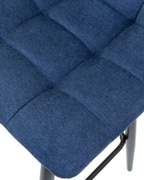 Стул барный DOBRIN NICOLE, черные матовые ножки, синяя ткань (UF860-14B) в Можге - mozhga.ok-mebel.com | фото 8