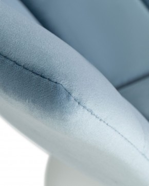 Стул барный DOBRIN TAILOR WHITE, пудрово-голубой велюр (MJ9-74) в Можге - mozhga.ok-mebel.com | фото 10