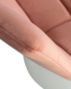 Стул барный DOBRIN TAILOR WHITE, пудрово-розовый велюр (MJ9-32) в Можге - mozhga.ok-mebel.com | фото 7