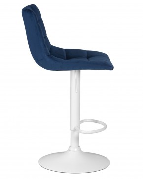 Стул барный DOBRIN TAILOR WHITE, синий велюр (MJ9-117) в Можге - mozhga.ok-mebel.com | фото 3