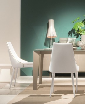 Стул CLARA 40.11 (TR505 white with sand cordonet, экокожа) в Можге - mozhga.ok-mebel.com | фото 3