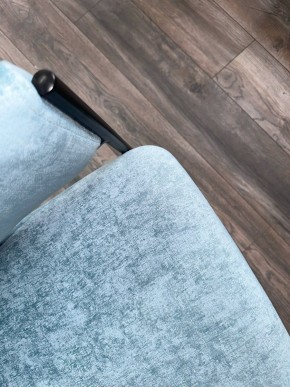 Стул ДИЛЛ, цвет RAIN 7 бриз, велюр / черный каркас М-City в Можге - mozhga.ok-mebel.com | фото 4