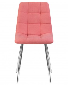 Стул обеденный DOBRIN ALEX, хром ножки, розовая ткань (UF860-05B) в Можге - mozhga.ok-mebel.com | фото 6