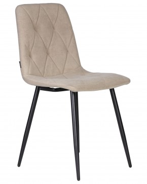 Стул обеденный DOBRIN CHILLY ROMBO, Капучино Simple 05, основание черное в Можге - mozhga.ok-mebel.com | фото 2
