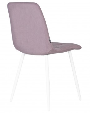 Стул обеденный DOBRIN CHILLY ROMBO, Лавандовый Simple 48, основание белый в Можге - mozhga.ok-mebel.com | фото 4