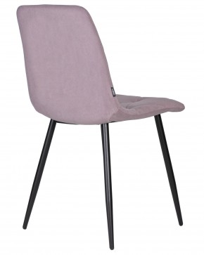 Стул обеденный DOBRIN CHILLY ROMBO, Лавандовый Simple 48, основание черное в Можге - mozhga.ok-mebel.com | фото 4