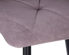 Стул обеденный DOBRIN CHILLY ROMBO, Лавандовый Simple 48, основание черное в Можге - mozhga.ok-mebel.com | фото 7