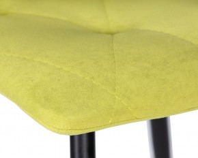 Стул обеденный DOBRIN CHILLY ROMBO, Лайм Simple 14, основание черное в Можге - mozhga.ok-mebel.com | фото 7