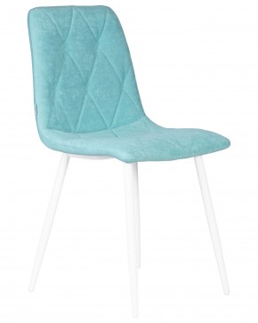 Стул обеденный DOBRIN CHILLY ROMBO, Тиффани Simple 51, основание белый в Можге - mozhga.ok-mebel.com | фото 2