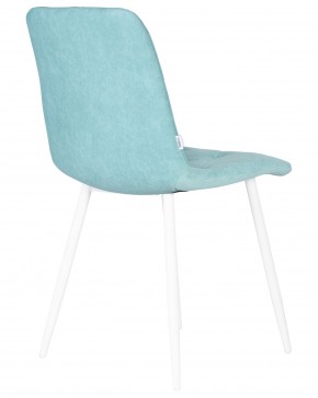 Стул обеденный DOBRIN CHILLY ROMBO, Тиффани Simple 51, основание белый в Можге - mozhga.ok-mebel.com | фото 4
