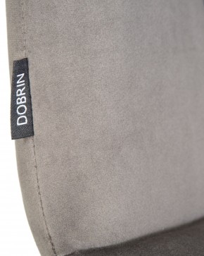 Стул обеденный DOBRIN CHILLY, Темно-серый Holland 18, основание черное в Можге - mozhga.ok-mebel.com | фото 10