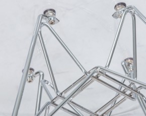Стул обеденный DOBRIN DSR CASPER, ножки хром, цвет прозрачный в Можге - mozhga.ok-mebel.com | фото 10