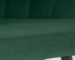 Стул обеденный DOBRIN NAOMI, ЭМАЛЬ ЧЕРНЫЙ МУАР велюр Catania Izumrud в Можге - mozhga.ok-mebel.com | фото 8