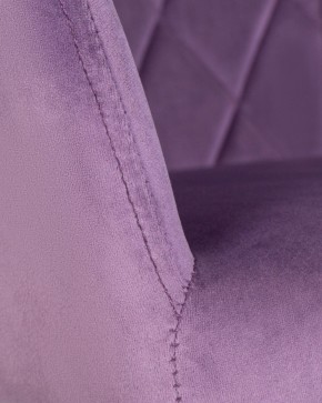Стул обеденный DOBRIN ROBERT, черные матовые ножки, велюр V108-45 Темно-фиолетовый в Можге - mozhga.ok-mebel.com | фото 7