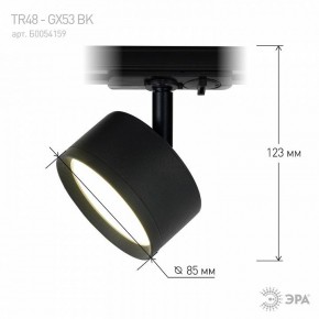 Светильник на штанге Эра  TR48 - GX53 BK в Можге - mozhga.ok-mebel.com | фото 7