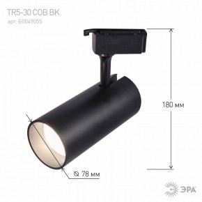 Светильник на штанге Эра  TR5-30 COB BK в Можге - mozhga.ok-mebel.com | фото 5