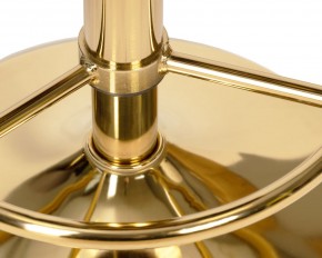 Табурет барный DOBRIN BRUNO GOLD, бежевый велюр (MJ9-10) в Можге - mozhga.ok-mebel.com | фото 4