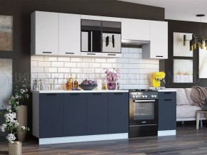 ТЕХНО Кухонный гарнитур 2,6 м Компоновка №3 в Можге - mozhga.ok-mebel.com | фото 2