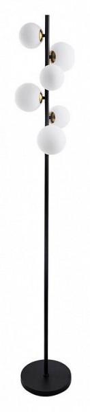 Торшер Arte Lamp Gemini A2243PN-6BK в Можге - mozhga.ok-mebel.com | фото