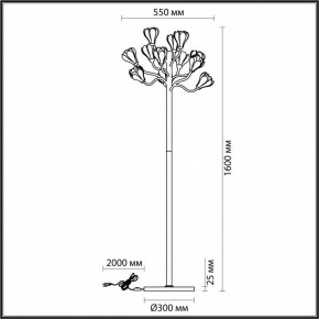 Торшер Odeon Light Gardi 5090/12F в Можге - mozhga.ok-mebel.com | фото 5