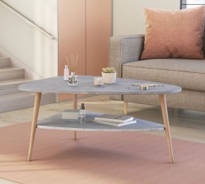ТРИО Стол журнальный (бетон) в Можге - mozhga.ok-mebel.com | фото