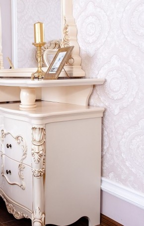 Туалетный столик БЕЗ Зеркала Джоконда (крем) в Можге - mozhga.ok-mebel.com | фото 3