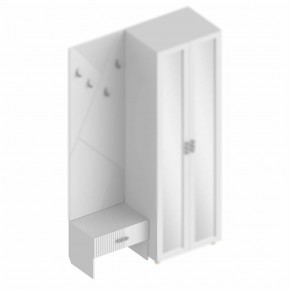 Тумба для обуви с 1 ящиком без дна "Сандра" в Можге - mozhga.ok-mebel.com | фото 2