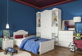 KI-KI ТД400.1 Тумба (белый/белое дерево) в Можге - mozhga.ok-mebel.com | фото 2