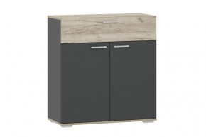 Тумба НМ 013.77 "Санти" (Антрацит/Крафт Серый) в Можге - mozhga.ok-mebel.com | фото