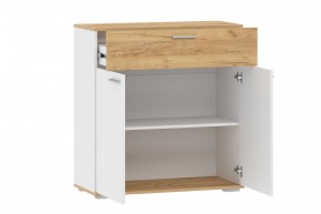 Тумба НМ 013.77 "Санти" (Белый/Крафт Золотой) в Можге - mozhga.ok-mebel.com | фото 2