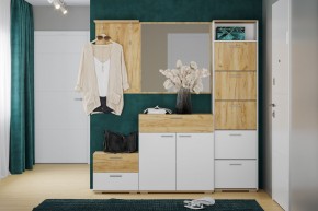 Тумба НМ 013.77 "Санти" (Белый/Крафт Золотой) в Можге - mozhga.ok-mebel.com | фото 3