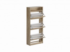 Тумба ОРИОН с тремя полками для обуви, цвет Дуб Сонома в Можге - mozhga.ok-mebel.com | фото 2