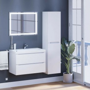 Тумба под раковину Uperwood Tanos 80 см, подвесная, белая матовая в Можге - mozhga.ok-mebel.com | фото 11