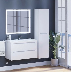 Тумба под раковину Uperwood Tanos 90 см, подвесная, белая матовая в Можге - mozhga.ok-mebel.com | фото 11