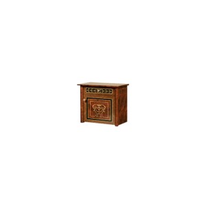Тумба прикроватная (МДФ) Карина-3 орех (К3ТП-2[1]) в Можге - mozhga.ok-mebel.com | фото
