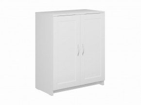 Тумба СИРИУС двухдверная, цвет белый в Можге - mozhga.ok-mebel.com | фото