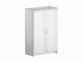 Тумба СИРИУС двухдверная высокая, цвет белый в Можге - mozhga.ok-mebel.com | фото