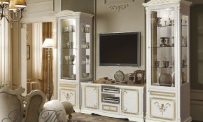 Тумба ТВ (11.301) Роза Талия (беж) в Можге - mozhga.ok-mebel.com | фото 2