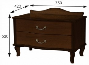 Тумбочка Джульетта Л в Можге - mozhga.ok-mebel.com | фото 3